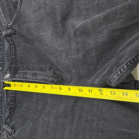 Abercrombie & Fitch 90s Straight Ultra High Rise Jeans 35W - Picture 5 of 8